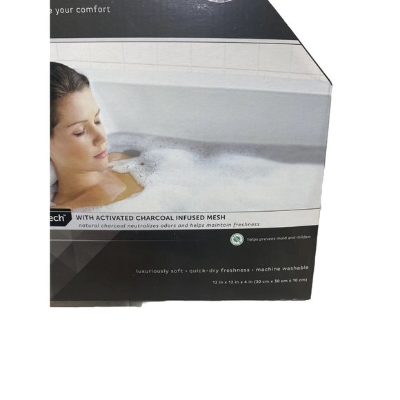 Brand New BED BATH & BEYOND Spa Bath Neck Pillow Cushion Head Rest - Picture 2 of 7